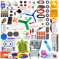 Kit4Curious 100 Diy Projects + 13 Activities - Science & Fun Innovation Kit - Steam Learning Hobby Science Exploration Toy - Sma