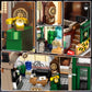 Insoon Detective Agency Building Set With Led Light, 1231Pcs Detective House Building Block Toy With Clue Wall Sofa, Office Cons