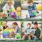Goodtiles Magnetic Tiles Road Sets With Car Kits -Magnet Building Blocks Montessori Toys For Toddlers | Preschool Educational Se