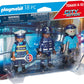 Playmobil Police Figure Set - One Size, Multi Colors, Plastic, Model 70669