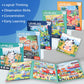 Astaron Magnetic Puzzles For Toddlers, 16-20-25 Pieces Animal Learning Magnet Puzzle For Road Trip, Educational Travel Toys Car Plane Activities For Kids, Kids Birthday Gifts