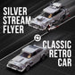 dOMOb Silver Stream Aston Martin DB5 Car Building Kit - 506 pcs Building Blocks Set w/Container Display Box - Modular Scale 1:24