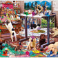 Buffalo Games - Steve Read - Painting Puppies - 750 Piece Jigsaw Puzzle for mature-themeds -Challenging Puzzle Perfect for Game Nights - Finished Size is 24.00 x 18.00