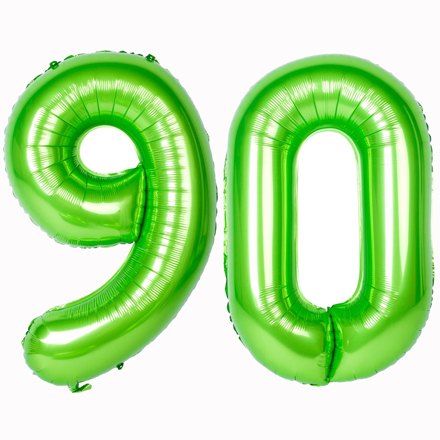 Number Balloons 40 Inch Green Birthday Party Decorations 90St Digital Jumbo Helium Foil Mylar Balloon