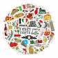 100Pcs Italy Stickers For Scrapbooking, Italian Stickers, Rome Stickers, Europe Stickers, Travel Stickers For Journal, Scrapbook