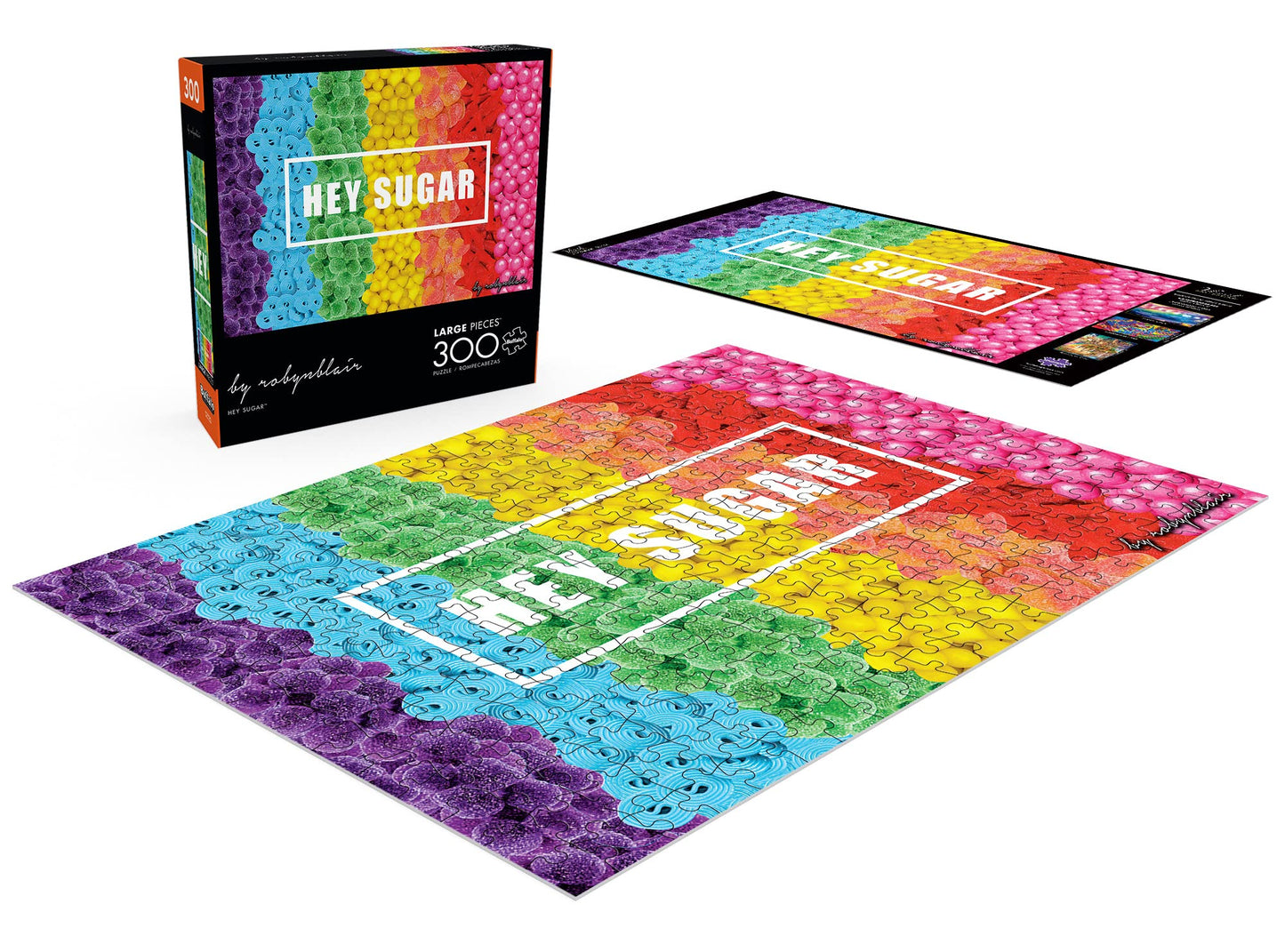 Buffalo Games - Robyn Blair - Hey Sugar - 300 Piece Jigsaw Puzzle For Adults -Challenging Puzzle Perfect For Game Nights - Finished Size Is 21.25 X 15.00