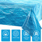 Irenare 16 Pieces Ocean Waves Plastic Tablecloth Ocean Table Cover Water Print Table Cover Ocean Sea Tablecloth Blue For Beach Pool Birthday Party Decoration Shower Supplies (54 X 108 Inch)