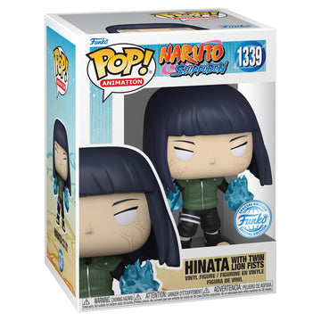 Funko Pop! Animation: Naruto Shippuden - Hinata Hyuga Byakugan Princess with Two Lion Fists Special Edition Multicolor limited availability Vinyl Figure #1339 (Common)