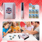 Trugq Baseball Card Binder,9 Pocket Sports Card Binder With 50 Removable Sleeves Can Hold 900 Cards,3-Ring Zipper Baseball Card