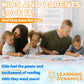 LEARNING DYNAMICS 4 Weeks to Read System for 4-7 Years, Includes 50 Books, Teaching Manual, Medium Orange Cardboard Model LD_Parent
