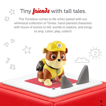 Tonies Rubble Audio Play Character From Paw Patrol