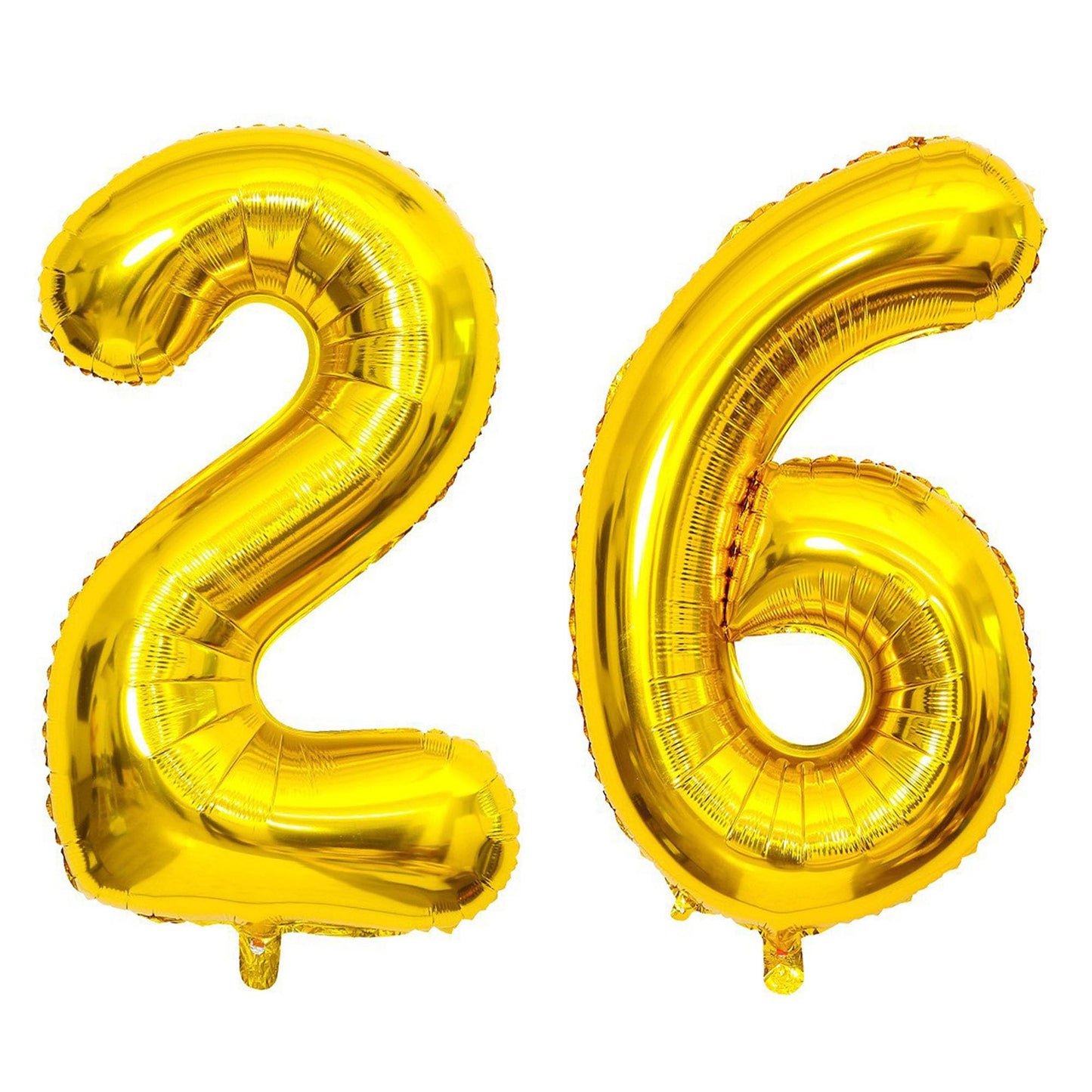 Shuntai 62 Number Balloons 26Th Or 62Nd Happy Birthday Prom Balloons Gold Letters Banner Decorations For Men Women 40 Inch Big G