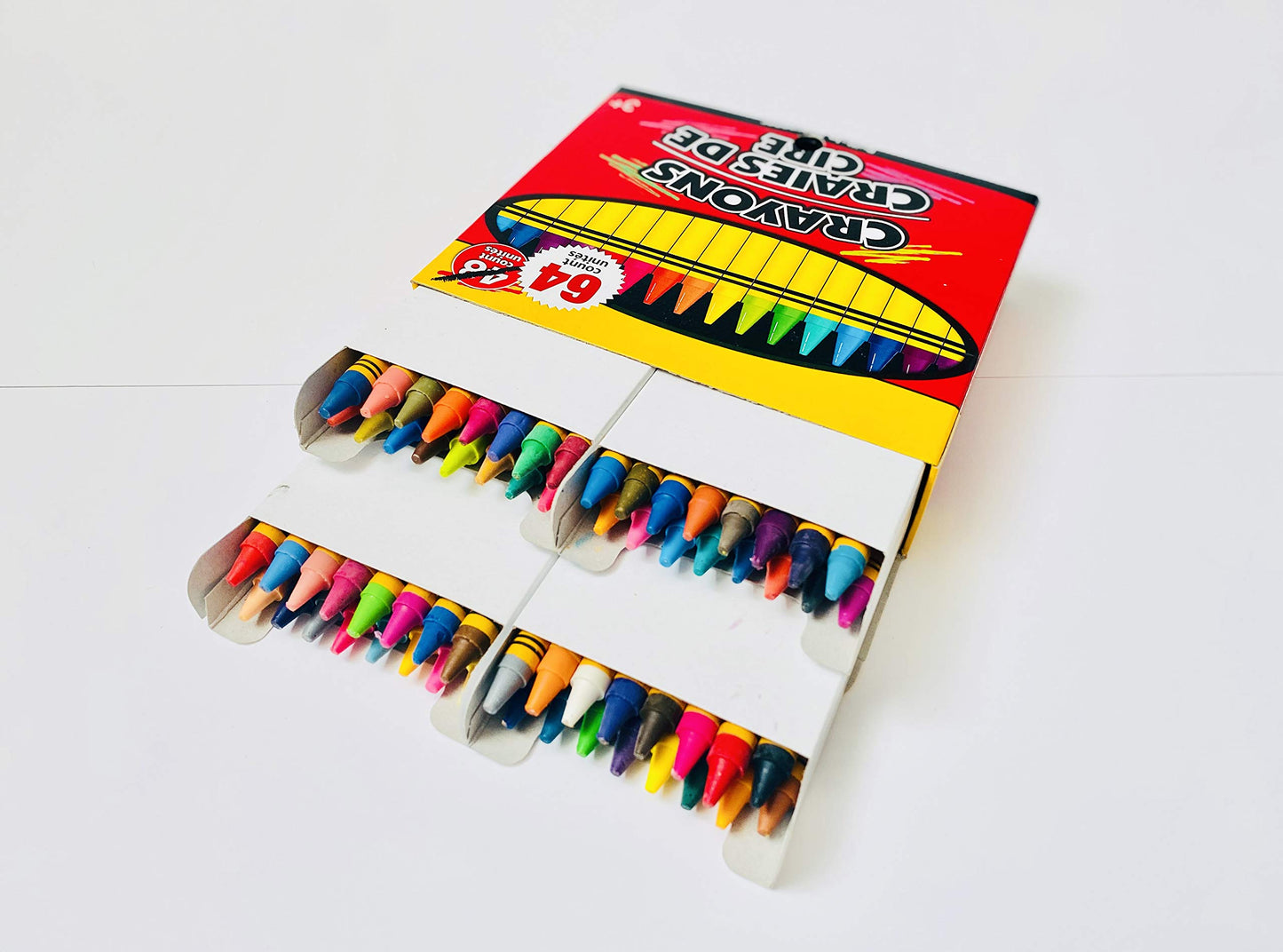 Jot Boxed Crayons with Sharpeners, 64-ct. Bonus Boxes