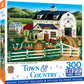 MasterPieces 300 Piece EZ Grip Jigsaw Puzzle - Jodi’s Antique Barn, 18"x24", Team Color, Model 32230