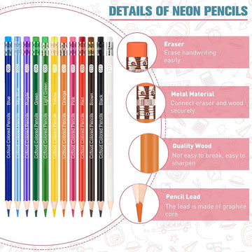 Ccfoud Colored Pencils Bulk,36 Packs Of 12 Count,Colored Pencils Set,Coloring Pencils 432 Count,Bulk School Supplies For Teacher