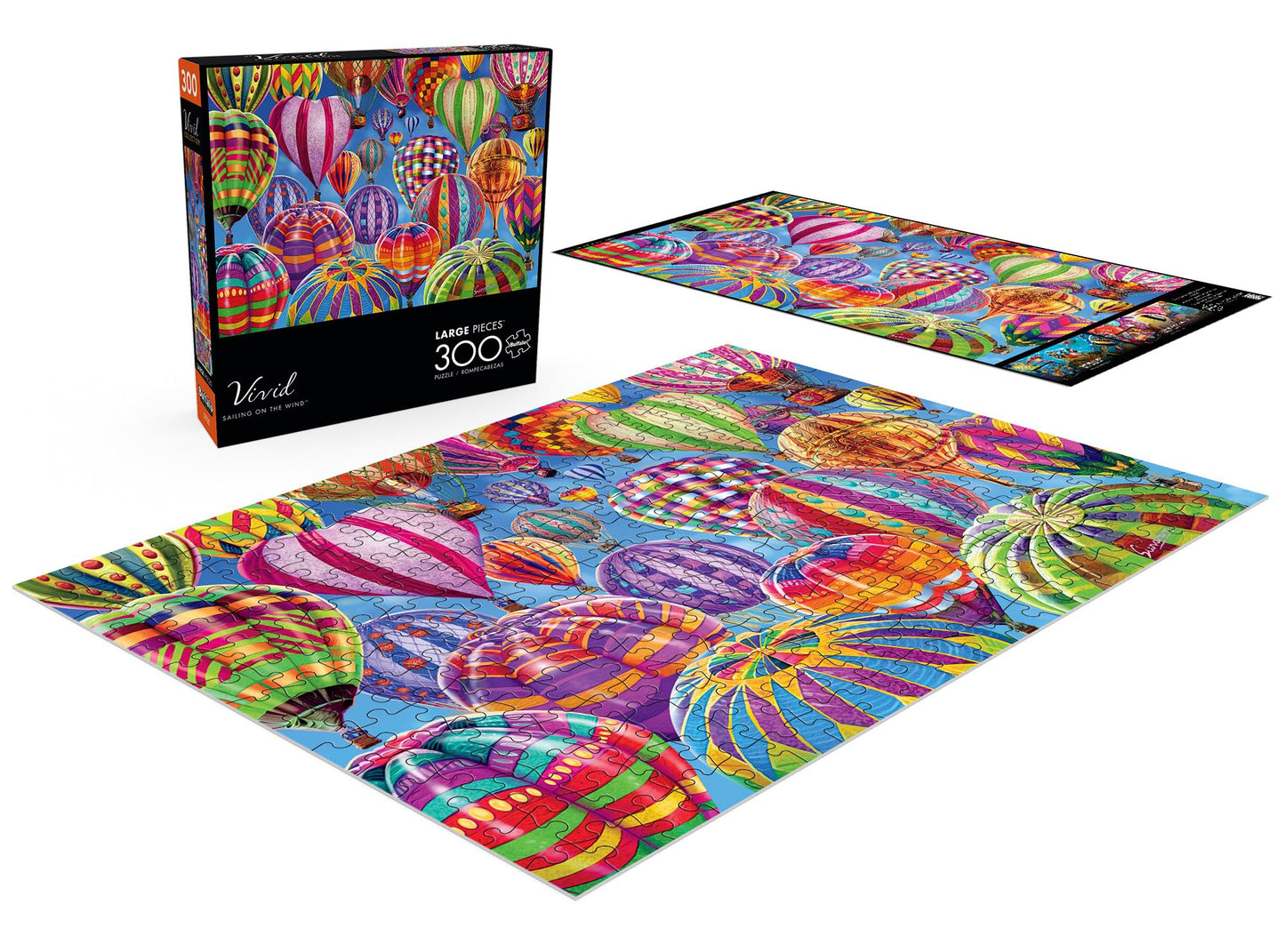 Buffalo Games - Steve Sundram - Sailing On The Wind - 300 Piece Jigsaw Puzzle For Adults Challenging Puzzle Perfect For Game Nights - Finished Size Is 21.25 X 15.00