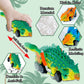 Dinosaur Toys 6 Pcs Pull Back Cars Dinosaur Toys for Kids 3-5 Toddler Boy Toys Age 3 4 5 and Up Dinosaur Car Toys for 3-7 Year O