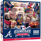 MasterPieces 1000 Piece Jigsaw Puzzle for Adults - MLB Atlanta Braves Gameday - 19.25x26.75