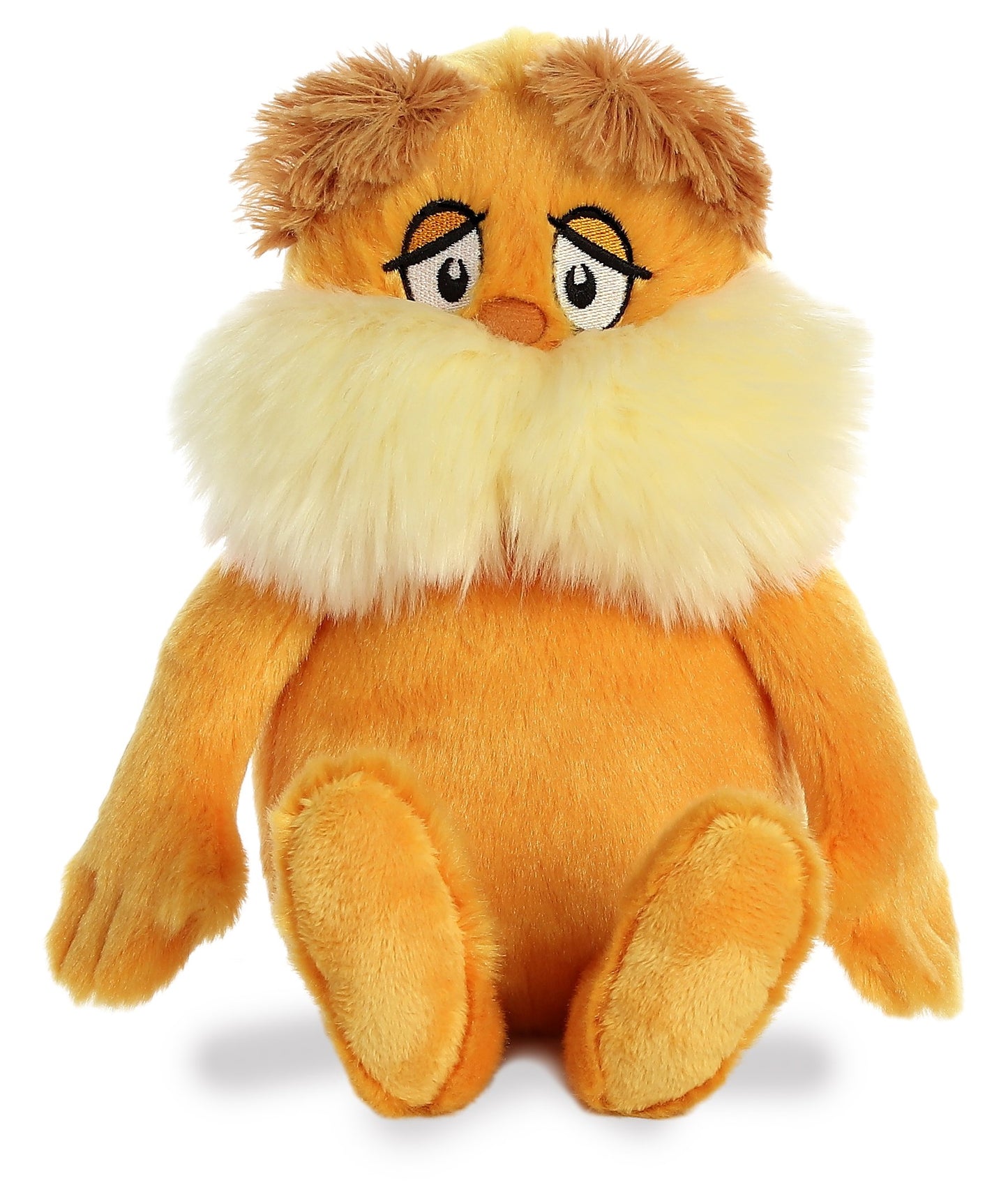 Aurora    Whimsical Dr. Seuss    The Lorax Stuffed Animal - Magical Storytelling - Literary Inspiration - Orange 12 Inches
