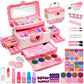 Kids Makeup Kit for Girl - Kids Makeup Kit Toys for Girls,Play Real Makeup Girls Toys, Washable Make Up for Little Girls, Non To