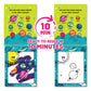 Water Magic - Patented Gourmet Scented Reusable Water Reveal Activity Books - No Mess, All Fun By Scentco (Cosmic Adventure And Creatures)