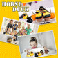 12 Sets Horse Duck With Glasses Mini Western Duck Toys For Baby Shower Birthday Cowboy Cowgirl Horse Farm Western Theme Party Gift Favor Decorations