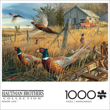 Buffalo Games - Jim Hautman - Memory Lane - 1000 Piece Jigsaw Puzzle For Adults -Challenging Puzzle Perfect For Game Nights - Finished Size Is 26.75 X 19.75