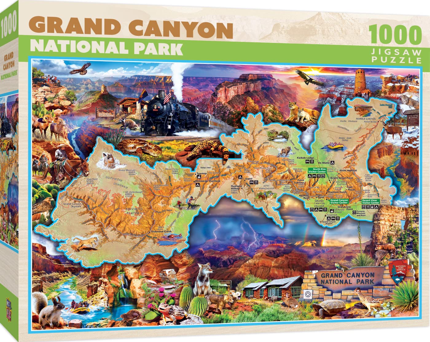 Grand Canyon 1000 Piece Jigsaw Puzzle