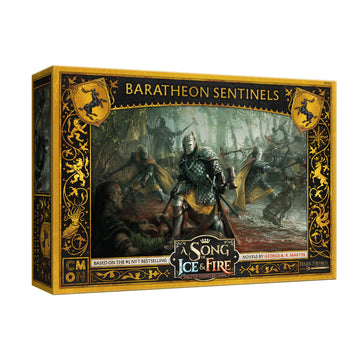 A Song of Ice and Fire Tabletop Miniatures Baratheon Sentinels Unit Box | Strategy Game for Teens and mature-themeds | Ages 14+ | 2+ Players | Average Playtime 45-60 Minutes | Made by CMON