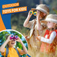 LET'S GO! Bird Watching Binoculars for Kids, Yellow, 4x30 Size, Perfect Outdoor Learning Toy for Ages 3-7, Great Preschool Gift