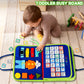 Toddler Busy Board Montessori Toys For 1 2 3 4 Year Old Boy Girl Birthday Gift, Sensory Toys For Toddlers Age1-3, Toddler Travel