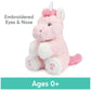 Gund Baby Alora The Unicorn Animated Plush, Singing Stuffed Animal Sensory Toy, Sings Abc Song And 123 Counting Song, Pink, 11