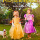 Bibuty Princess Dress Up Accessories Princess Gloves For Little Girls, Black Toddler Gloves For Girls Princess Dress Up Set, Cos
