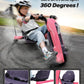ELEMARA Drift Cart - 12V Electric Kart, Adjustable Seat, 5 MPH, Pink, 41"x22.2"x22.2", Kids Ride On Toy with LED Lights & Bluetooth