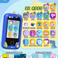 UCIDCI Kids Smart Phone Toys for Girls Toddler Phone Toys with Learning Games, Christmas, Birthday Gifts for 3 4 5 6 7 Year Old