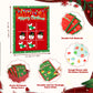 Capoda 24 Pack Christmas Party Favors Gift Christmas Tic Tac Toe Strategic Board Game For Family Happy Christmas Stocking Stuffe