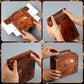 Weekgrat 6 Pcs Large Magical Themed Christmas Under Tree Decor Box Travel Suitcase Travel Party Decor Paperboard Fantasy Themed