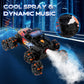 UrZoo 8 Wheels Remote Control Car, 2.4GHz Gesture Sensing RC Stunt Car with Spray & Cool Light for Kids 9-12 Year Old Christmas