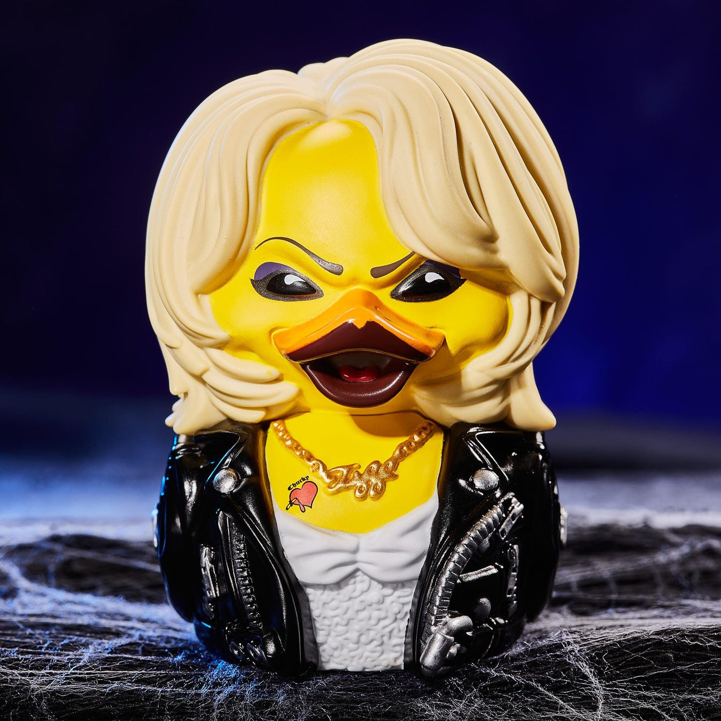 TUBBZ Bride of Chucky Tiffany Valentine Vinyl Duck Figure - NS4188, PVC, Bathtub Color, Official Horror Merchandise