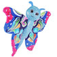 Wild Republic Huggers Butterfly Blue Plush Toy, Slap Bracelet, Stuffed Animal, Kids Toys, 8'