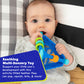 MÖBI Mobi Wigloo Activity Toy - Sensory Teething Toy, Medium, Multicolor, Food Grade Silicone, BPA Free, for Babies 6-12 Months