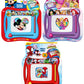JA-RU Disney & Marvel Magnetic Drawing Board for Kids (3 Units Assorted) Disney Princess, Mickey Mouse, Spiderman. Mess-Free Car