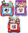 JA-RU Disney & Marvel Magnetic Drawing Board for Kids (3 Units Assorted) Disney Princess, Mickey Mouse, Spiderman. Mess-Free Car
