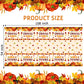 UROINEPA Thanksgiving Tablecloth 3 Pcs Fall Table Cloths Rectangle Maple Leaf Pumpkin Table Cloth Autumn Tablecover for Thanksgi