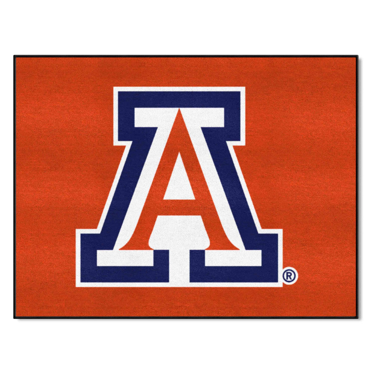FANMATS NCAA University of Arizona Wildcats Nylon Face All-Star Rug, 34x45