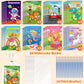 D-FantiX 24 Pack Paint with Water Coloring Books for Kids Ages 4-8-12, Birthday Party Favors Bulk Gifts Goodie Bag Stuffers, Art