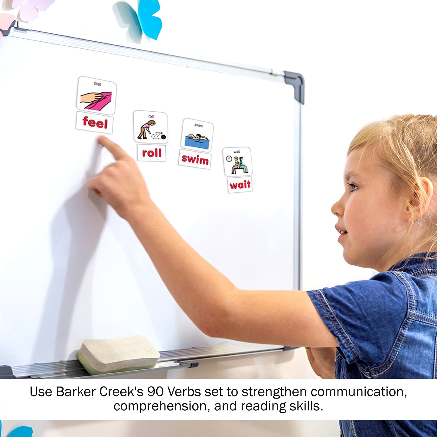Barker Creek Learning Magnet Verbs