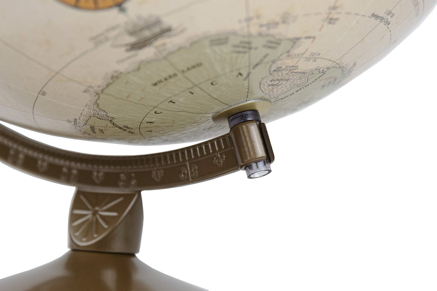 Replogle Globes Franklin World Globe, Antique Ocean, 12-Inch Diameter,Over 4,000 Place Names