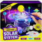 Dan&Darci 360 Orbiting Solar System for Kids - Paint & Build Model Kit - Arts and Crafts for Kid Ages 8-12, 4-6, 4-8, 6-8 - Spac