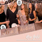 40Th Birthday Decorations For Women,Rose Gold Happy 40Th Birthday Party Decorations Woman Birthday Balloons 40 And Fabulous Sash